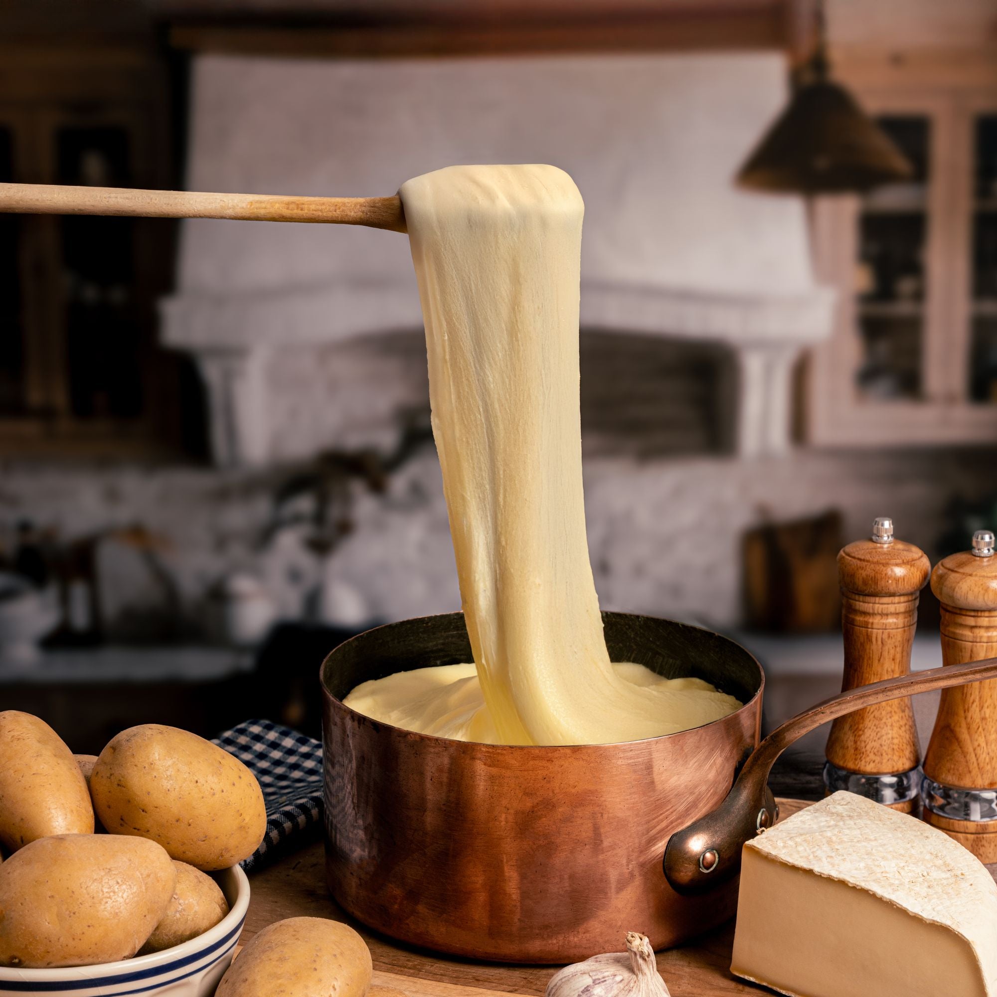 Aligot de l'Aveyron 4/5 parts