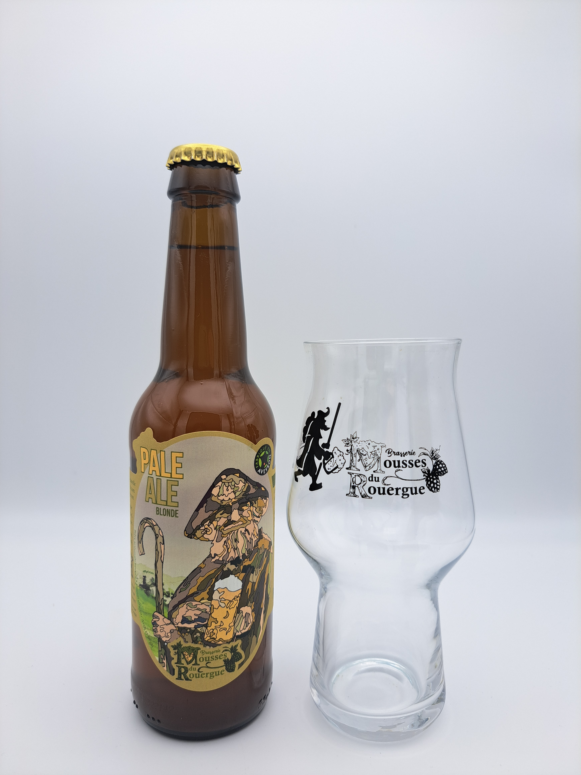 Bulle des champs Blonde Bio 33cl - Les Mousses du Rouergue