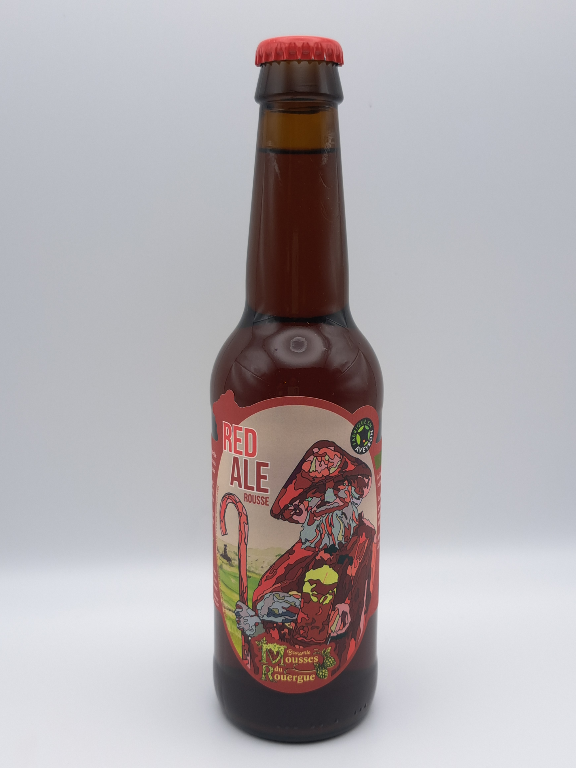 Bulle de feu Bio Ambrée 33cl - Les Mousses du Rouergue
