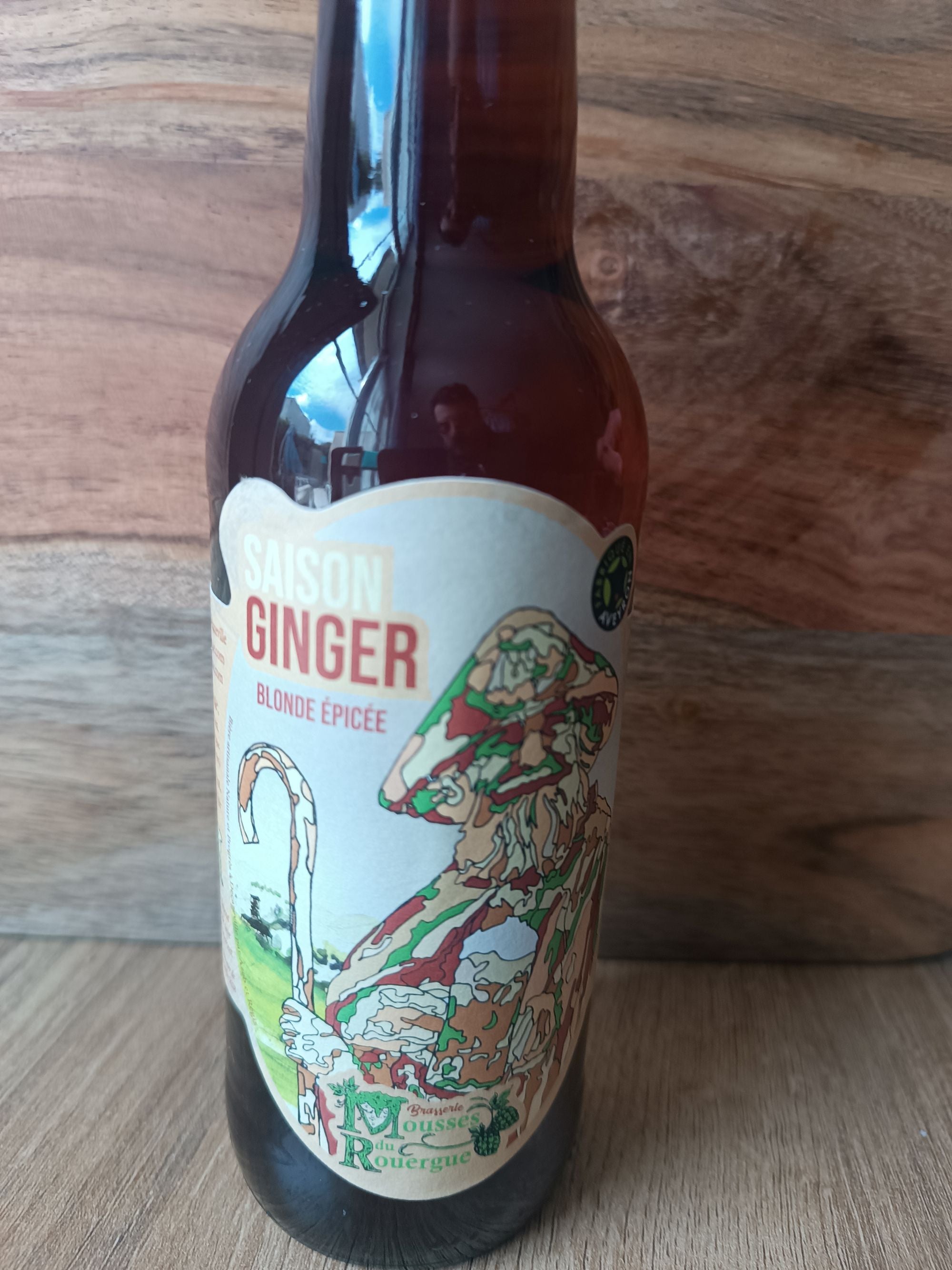 Bière de saison Gingembre Bio 33cl - Les Mousses du Rouergue